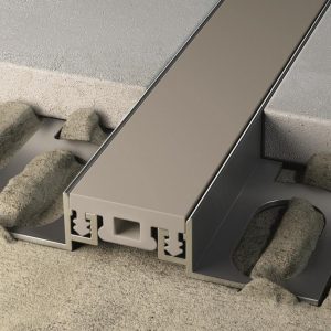 תפר התפשטות, תפר התפשטות ברצפה, תפר התפשטות ברצפת בטון, פרופיל תפר התפשטות, פרופיל תפר, תפר התפשטות אלומיניום