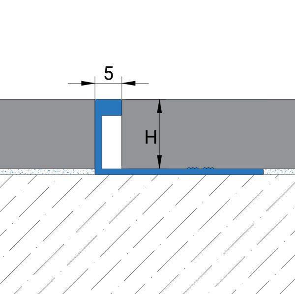 ⁦פרופיל קישוט לקרמיקה - PK⁩ – תמונה ⁦2⁩